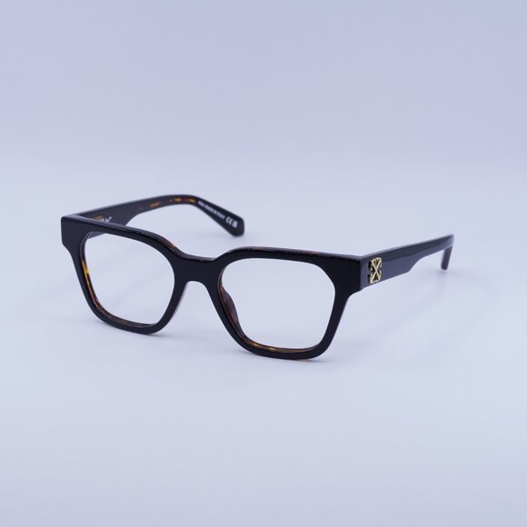 Off-White OERJ07P STYLE  7P 1000 Eyeglasses Square 52mm Black Frame - Picture 1 of 9